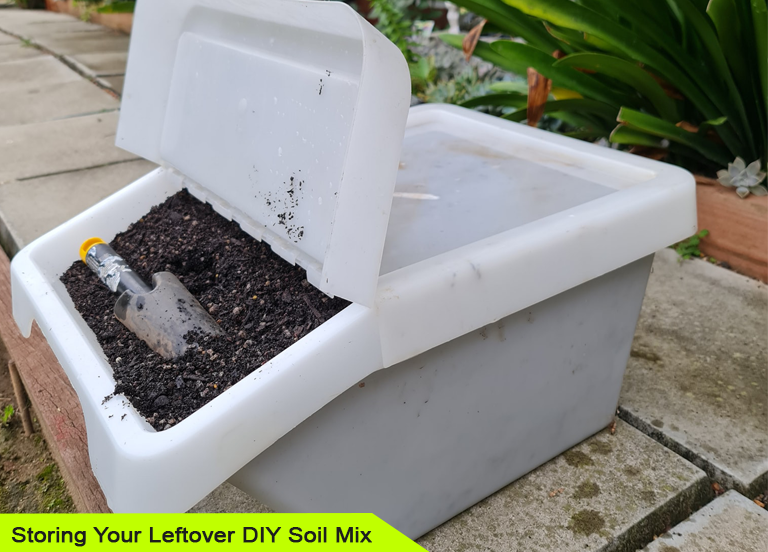 Storing Your Leftover DIY Soil Mix