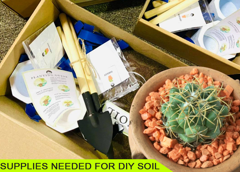SUPPLIES NEEDED FOR DIY SOIL
